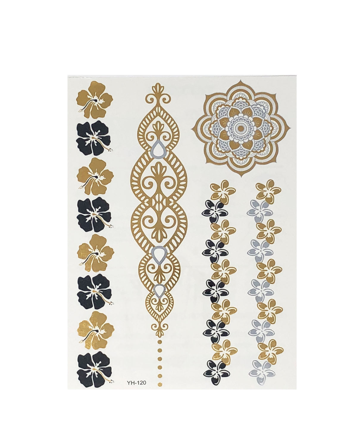 30% OFF on Saona Collection : Metallic Temporary Tattoos for Women Teens  Girls - 12 Sheets Gold Silver Temporary Tattoos Glitter Tattoo Designs  Jewelry Tattoos - 150+ Color Flash Fake Waterproof Tattoo